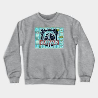 Grind SnS Worldwide Panda Face Crewneck Sweatshirt